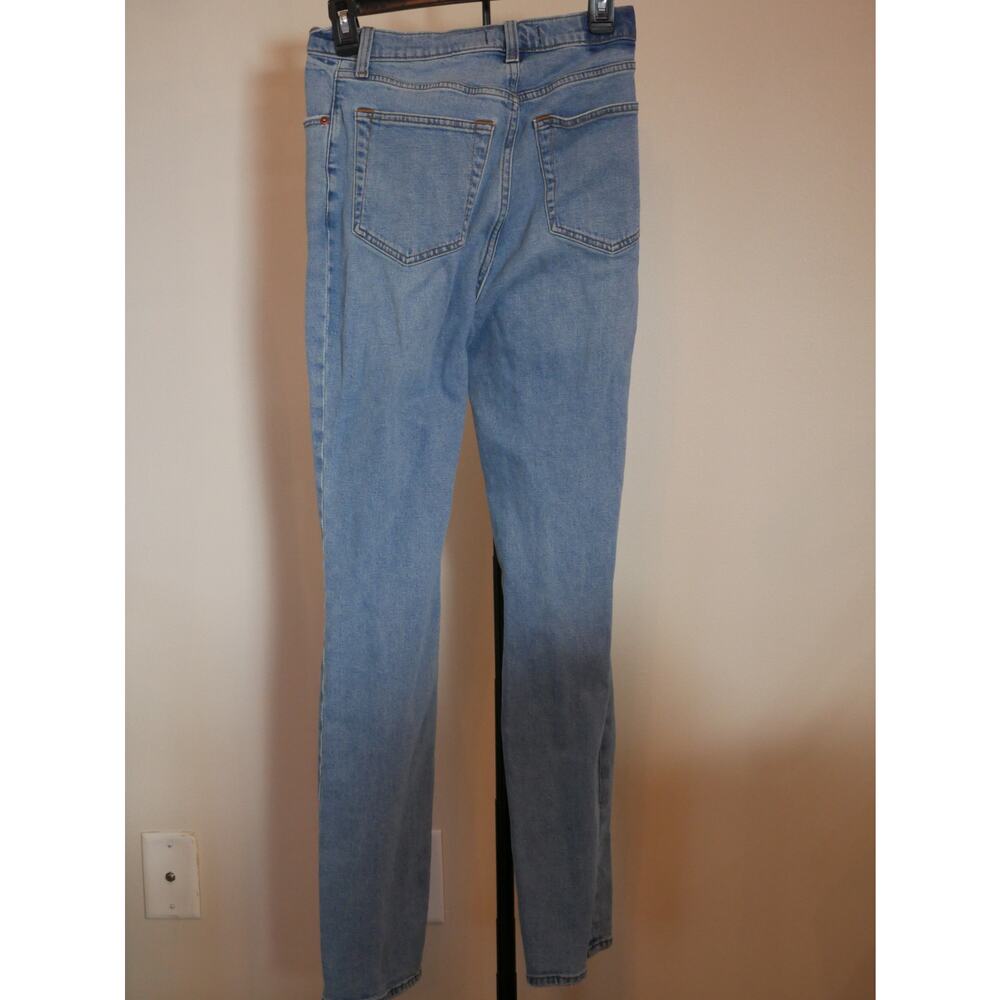 Abercrombie 28W Long Length 90s Slim Straight Ultra High Rise Jeans - Picture 4 of 4